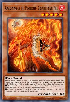 Awakening of the Possessed - Greater Inari Fire JP006