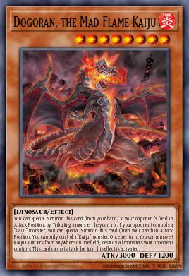 Dogoran, the Mad Flame Kaiju MP16-EN098