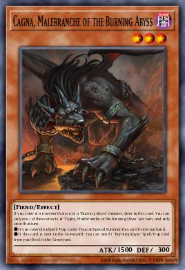 Cagna, Malebranche of the Burning Abyss PGL3-EN051