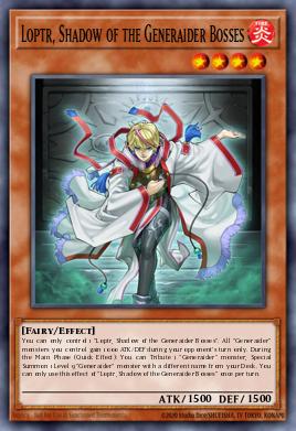 Loptr, Shadow of the Generaider Bosses ETCO-JP028