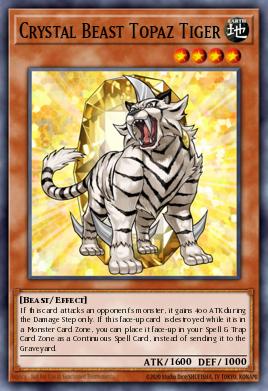 Crystal Beast Topaz Tiger RYMP-EN043