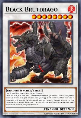 Black Brutdrago SOVR-EN043