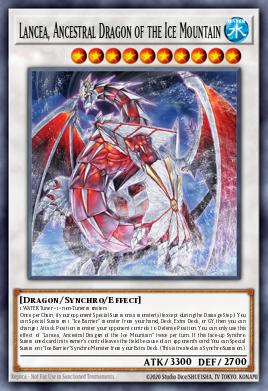 Lancea, Ancestral Dragon of the Ice Mountain RA05-EN045
