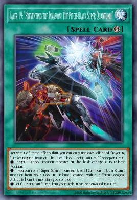 Layer 19: Preventing the Invasion! The Pitch-Black Super Quantum!! JP068