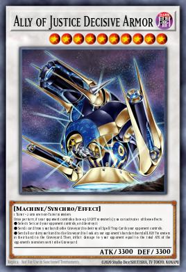 Ally of Justice Decisive Armor HA03-EN060