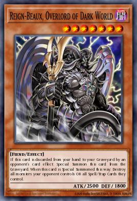 Reign-Beaux, Overlord of Dark World SR13-EN004