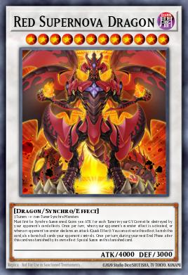 Red Supernova Dragon JP044