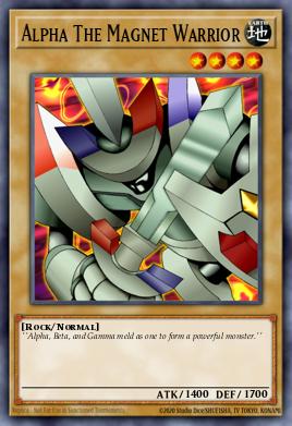 Alpha The Magnet Warrior RP02-EN089