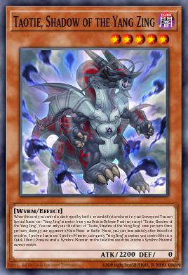 Taotie, Shadow of the Yang Zing MP15-EN150