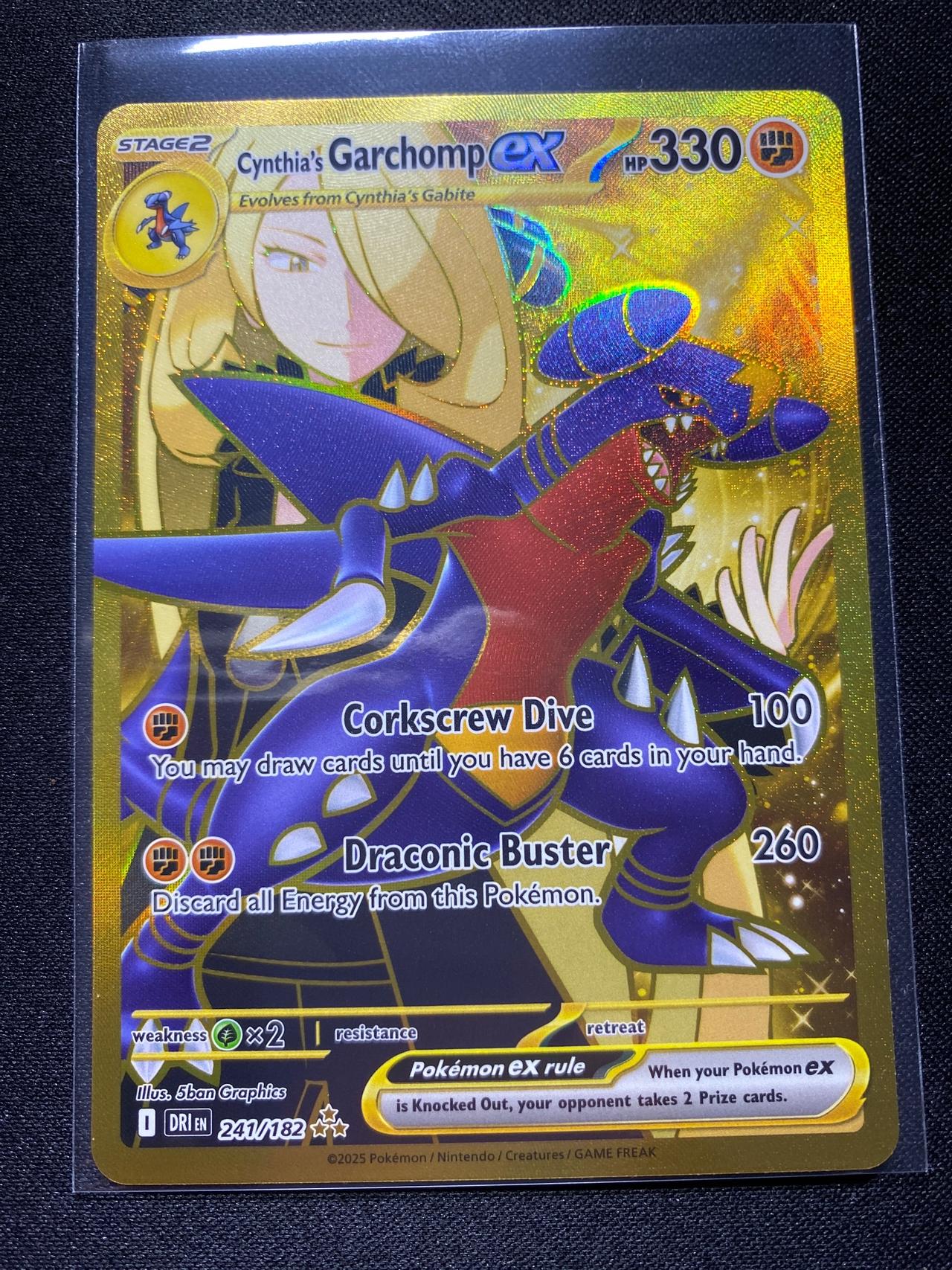 Cynthia's Garchomp ex 241/182