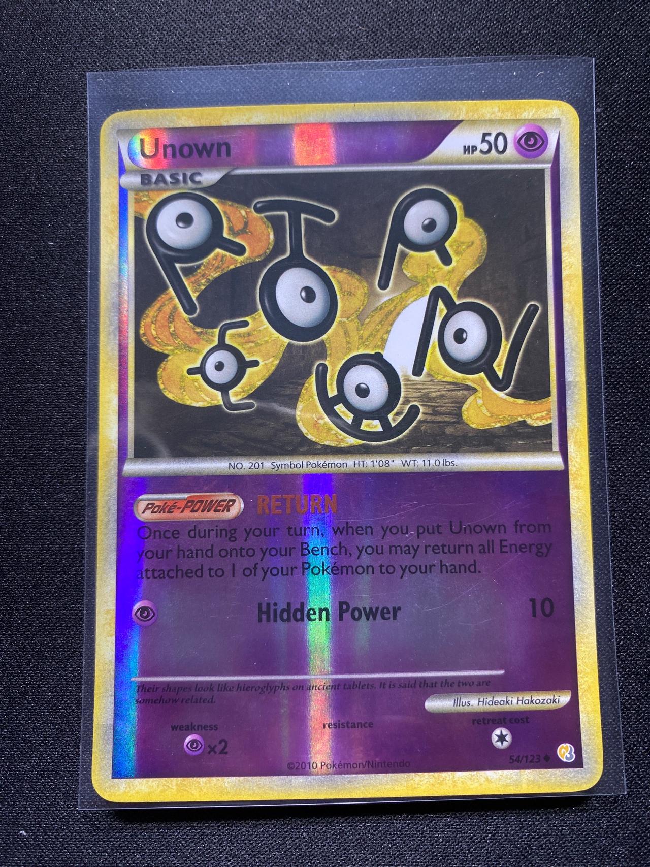 Unown 54/123