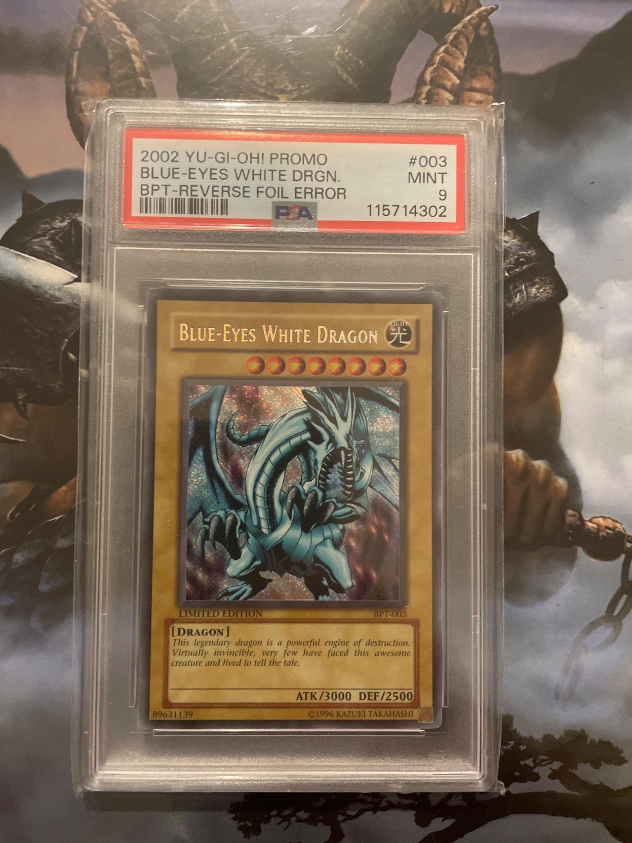 Blue-Eyes White Dragon BPT-003