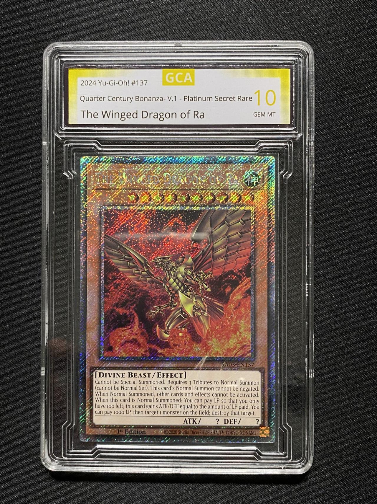 The Winged Dragon of Ra RA03-EN137