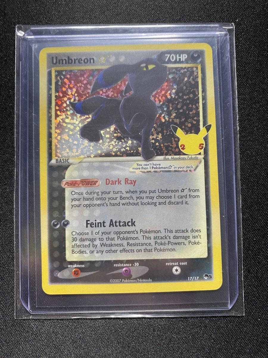 Umbreon ★ (Gold Star) 17/17