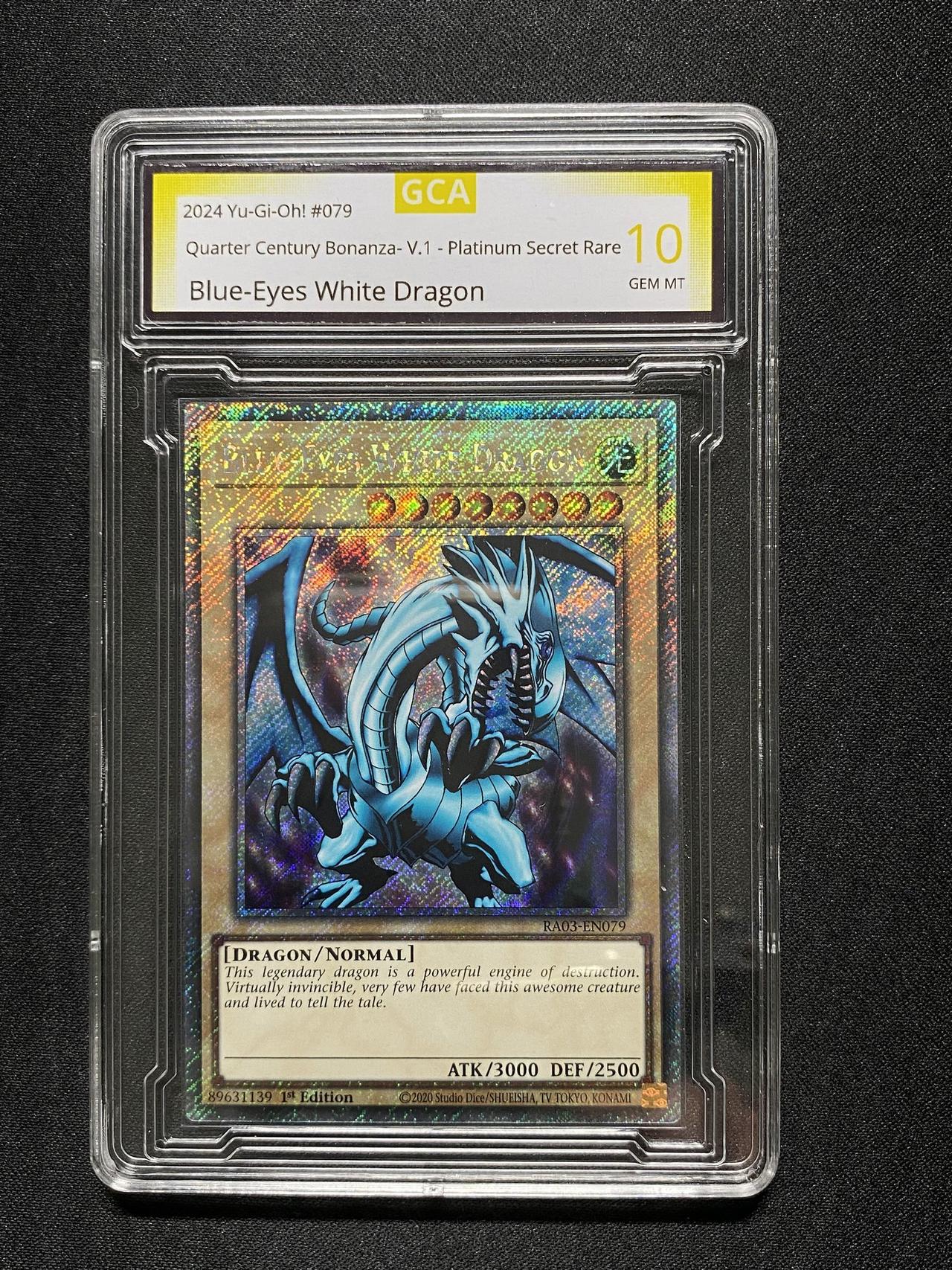 Blue-Eyes White Dragon RA03-EN079