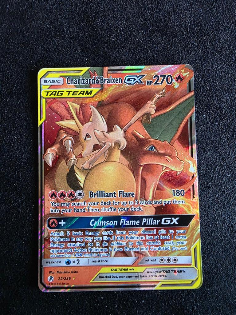 Charizard & Braixen GX 22/236 - Bild 1
